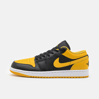 Buty NIKE Air Jordan 1 Low - Czarno żółte 553558-072