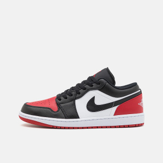 Buty NIKE Air Jordan 1 Low - Czarno czerwone 553558-161