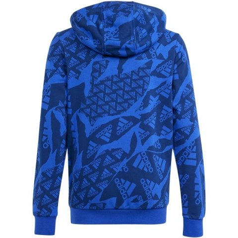 Bluza adidas Essentials Allover Print HD Jr IS2555