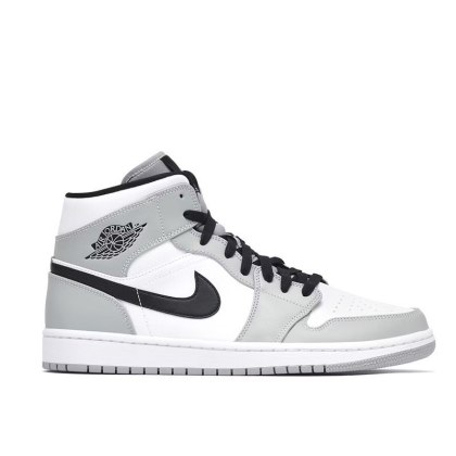 NIKE Air Jordan 1 Mid - Light Smoke Gray szare