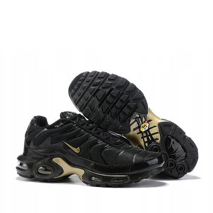 NIKE Air Max Plus TN - Black Metallic Gold 852630-022