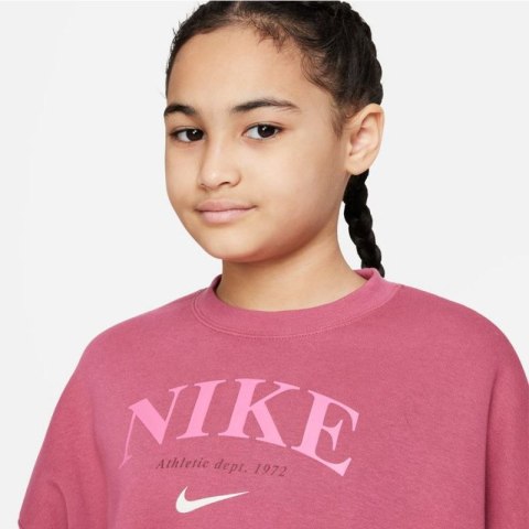 Bluza Nike Sportswear Trend Flc Crew Jr DV2563 633