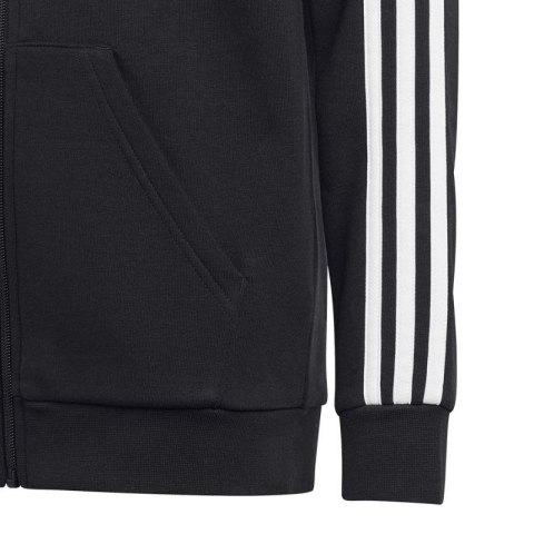 Bluza adidas 3 Stripes FL Full-Zip Hoody Jr HR6331