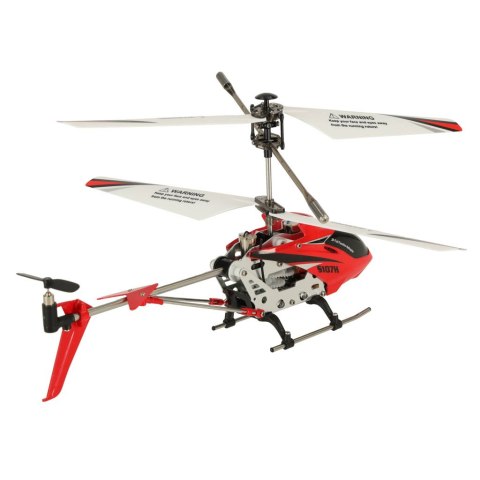 Helikopter zdalnie sterowany na pilota RC SYMA S107H 2.4GHz RTF czerwony