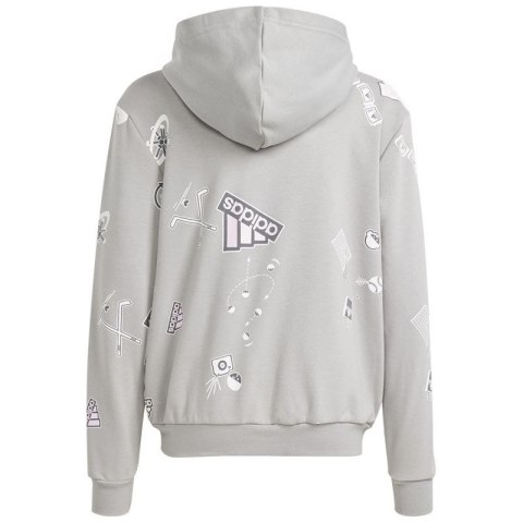 Bluza adidas Biuv Zip Hoodie Jr IS3755