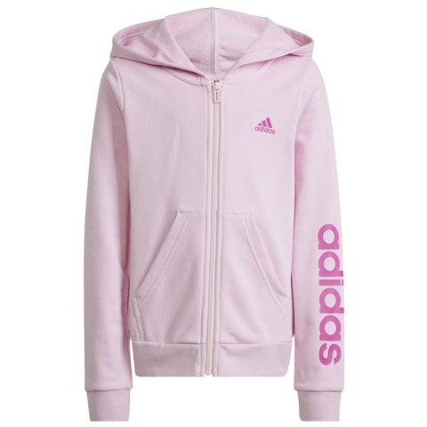 Bluza adidas Essentials Linear Full-Zip Hoodie Jr S2666