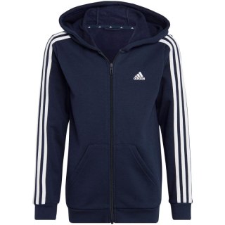 Bluza adidas Essentials 3-Stripes Fleece Full-Zip Hoodie Jr IC0600