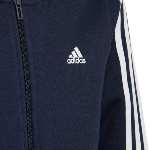 Bluza adidas Essentials 3-Stripes Fleece Full-Zip Hoodie Jr IC0600