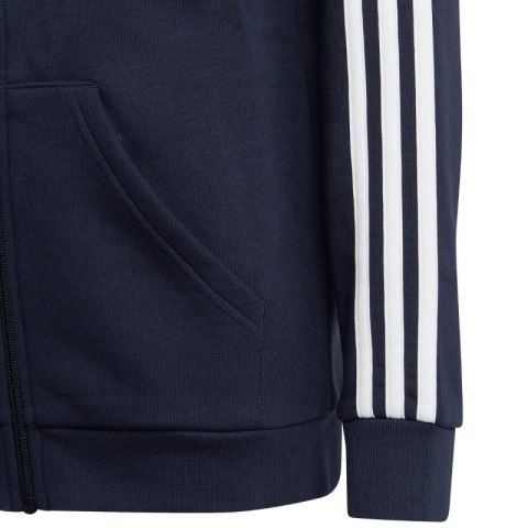 Bluza adidas Essentials 3-Stripes Fleece Full-Zip Hoodie Jr IC0600