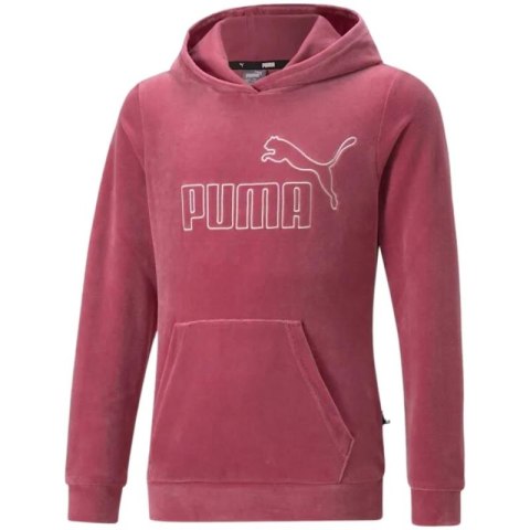 Bluza Puma Ess + Velour Hoodie G Jr 671040 45