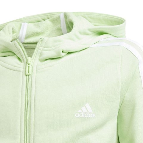 Bluza adidas 3 Stripes Full-Zip Hoodie Jr IS2632