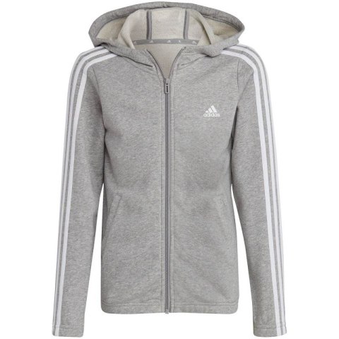 Bluza adidas Essentials 3-Stripes Full-Zip Hoodie Jr IC3635