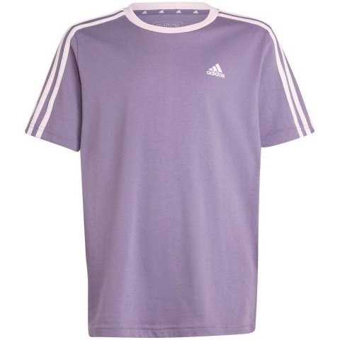 Koszulka adidas Essentials 3-Stripes Cotton Loose Fit Boyfriend Tee Jr IL3276