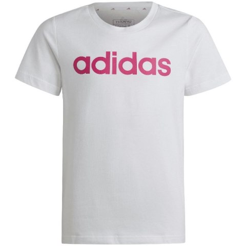 Koszulka adidas Essentials Linear Logo Cotton Slim Fit Tee Jr IC3150