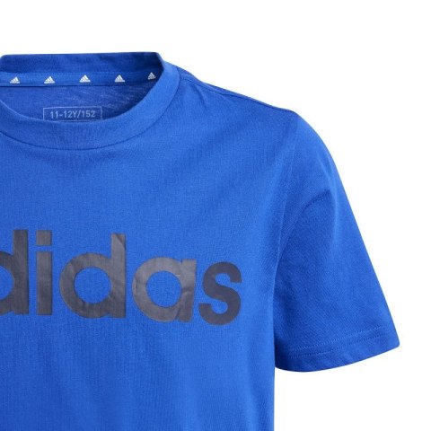 Koszulka adidas Essentials Linear Logo Cotton Tee Jr IB4090