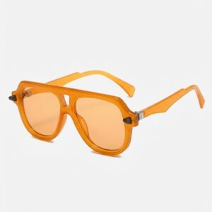 Oranje zonnebril UV400 MoMyy WASP ORANGE Roze, veelkleurig dames