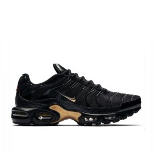 Nike Air Max Plus TN DC4118-001 – Czarno-Złote Sneakersy Running Unisex