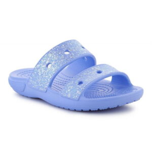 Crocs Klapki Classic Glitter Sandal Jr Moon Jelly