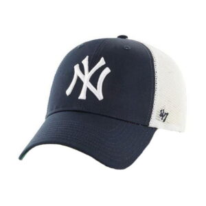 47 Brand Czapka z daszkiem New York Yankees Branson Czarna Syntetyczna