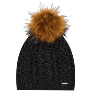 Eisbar Czapka Afra Lux Czarny Dzianinowa