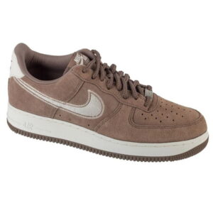 Nike Buty Air Force 1 07 Lv8 Brązowe Skóra Zamszowa