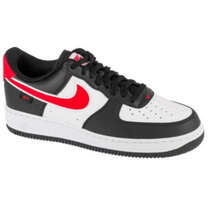NIKE Buty Air Force 1 07 NN M Biało-Czarny Skóra Licowa