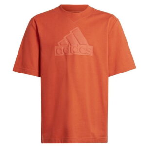adidas Koszulka FI Logo Tee Jr Pomarańczowa Dziecięca
