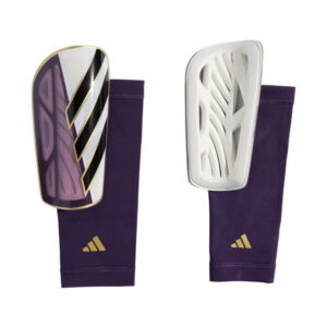 Adidas Ochraniacze Piłkarskie Tiro League Biało-fioletowe JD6027
