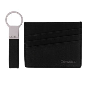 Calvin Klein Brelok + Etui K50K502076 Czarny Skóra