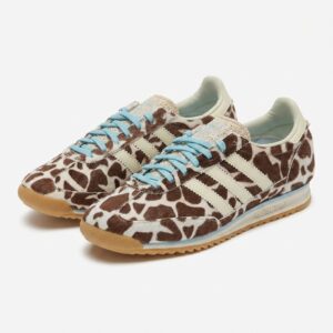 Buty ADIDAS SL 72 OG W Cow Print Crystal Linen kremowe brązowe damskie KH8967