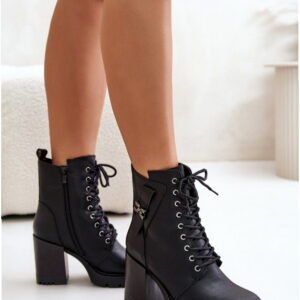Step in style Ankle Boots Ivarisse ASA254-3 Black Eco Leather